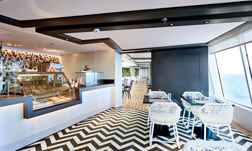 Scoops Eisdiele auf Crystal Symphony