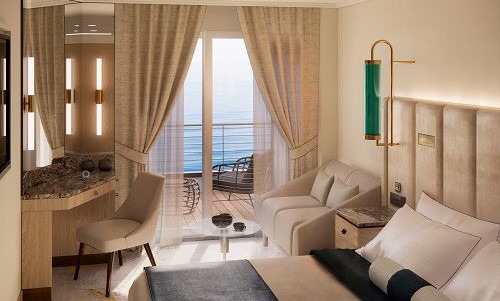 Symphony Gästesuite mit Veranda