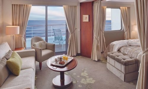 Sapphire Veranda Suite auf der Crystal Symphony