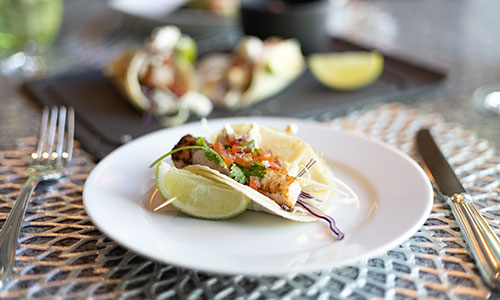 Speiseteller im Tastes