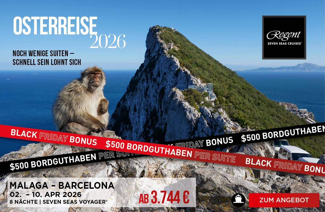 Regent Seven Seas Cruises Osterreisen mit Bordguthaben