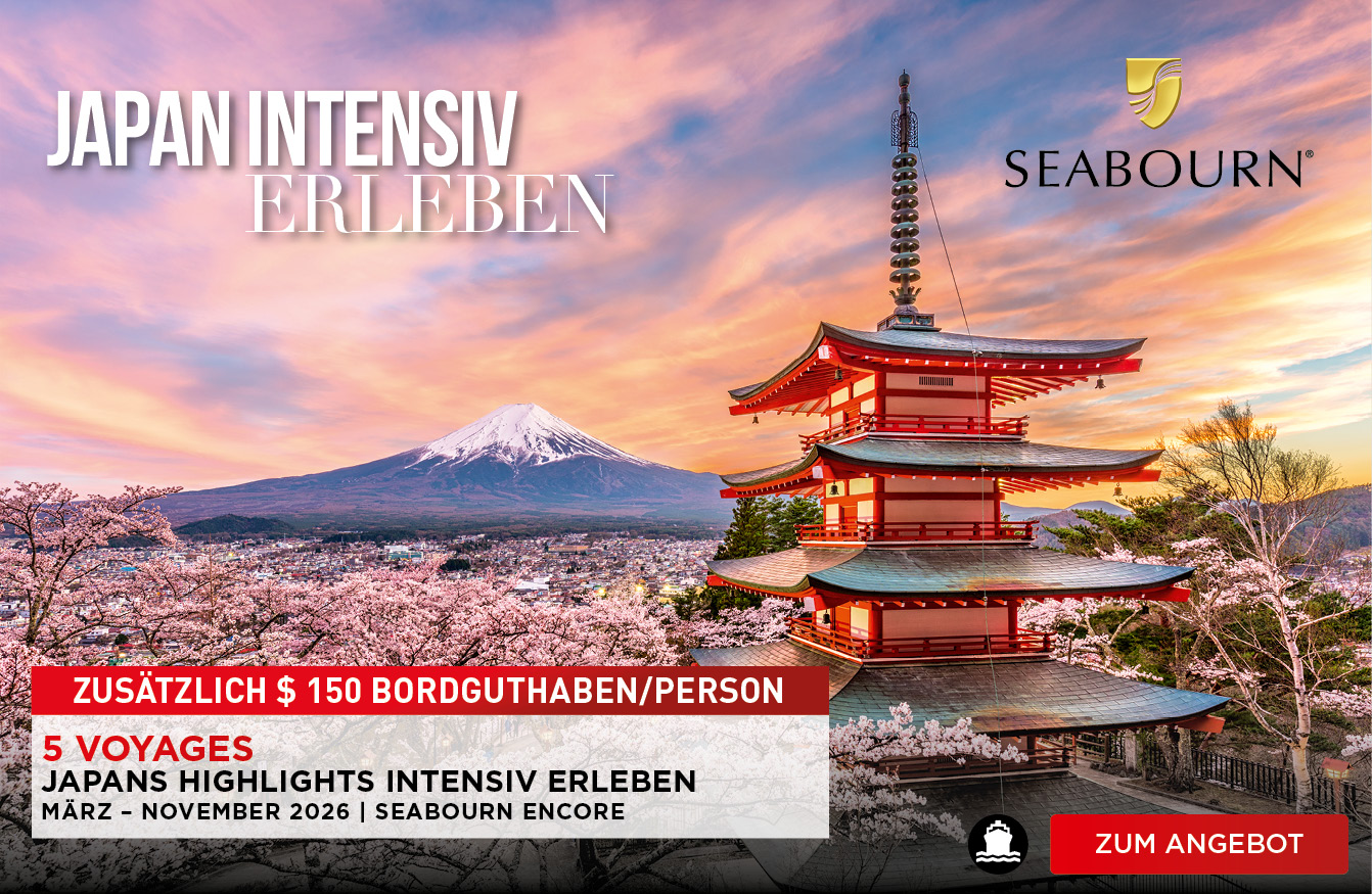 Japan intensiv erleben mit Seabourn Kreuzfahrten