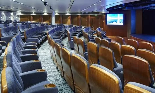 Theater Colosseo auf dem Apartmentschiff The World