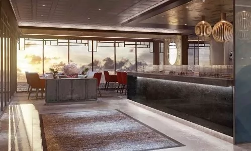 Restaurant auf the World