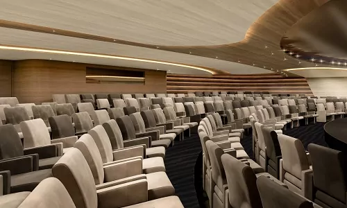 Kino auf Luxusexpeditionsschiff