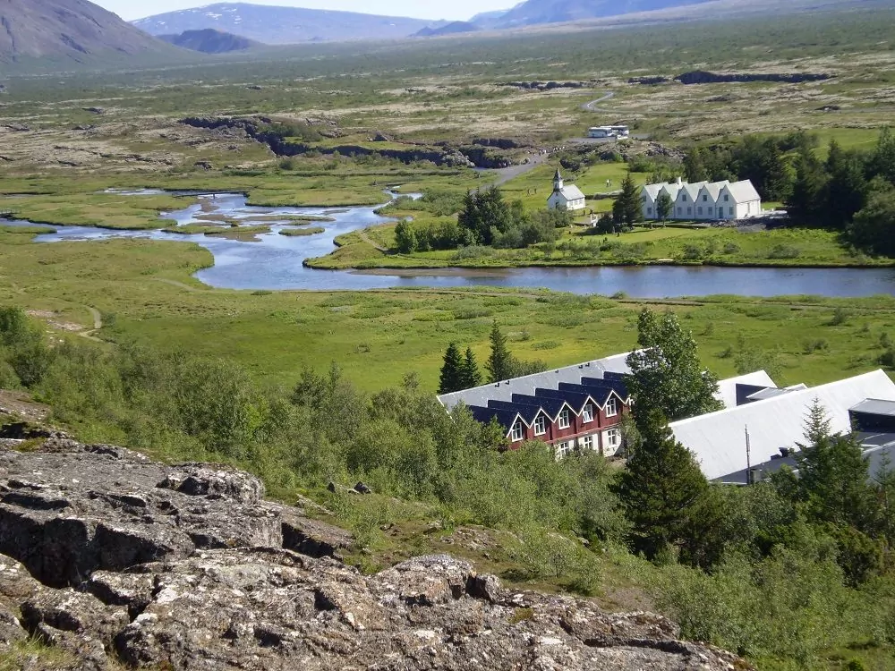 Thingvellir in Island