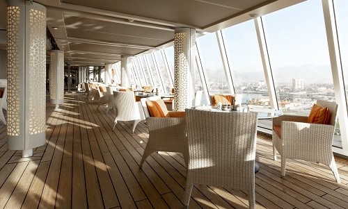 Trident Grill auf Crystal Symphony