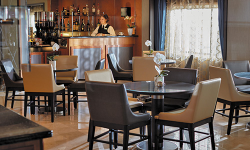 Coffee Connection auf dem Luxuskreuzfahrtschiff Regent Seven Seas Voyager