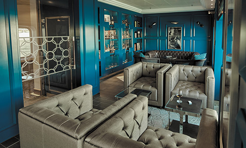 Connoisseur Club auf dem Luxuskreuzfahrtschiff Regent Seven Seas Voyager