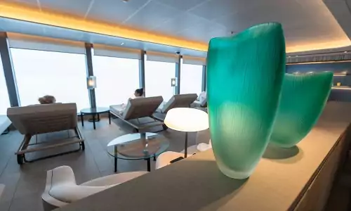 Wellness Liegen auf Expeditionsschiff Charcot