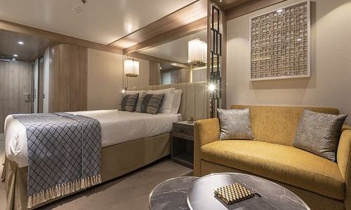 Veranda Kabine 2 auf dem Expeditionsschiff World Explorer von nicko cruises