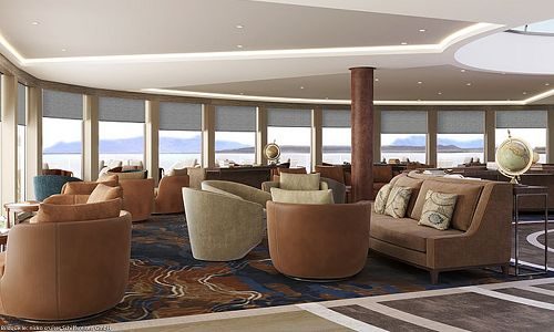 Observation Lounge auf dem Expeditionsschiff World Explorer von nicko cruises
