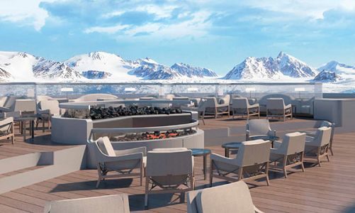 Blue Lagoon auf der Le Commandant Charcot