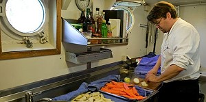 Göta Kanal M/S Diana Kombüse