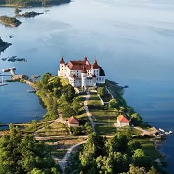 Blick auf Schloss Läckö
