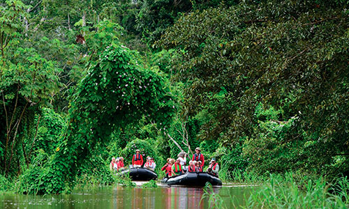 Unterwegs mit Zodiacs der HANSEATIC Schiffe von Hapag-Lloyd