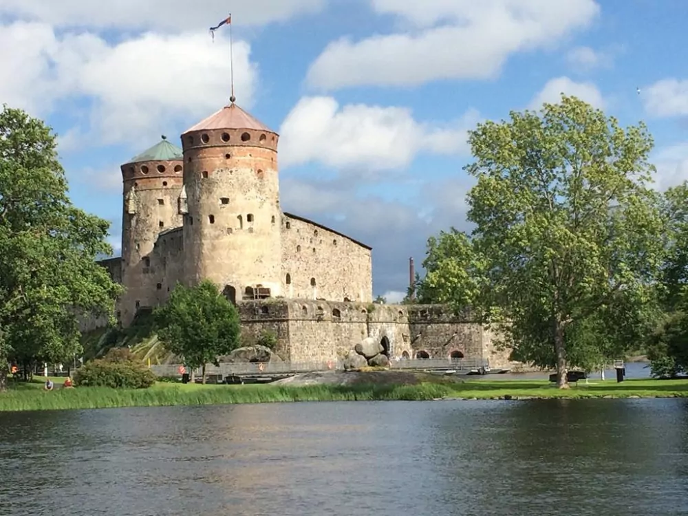 Festspiele in der Wasserburg in Savonlinna Finnland