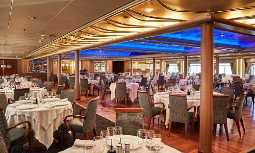 The Restaurant auf dem Expeditionsschiff