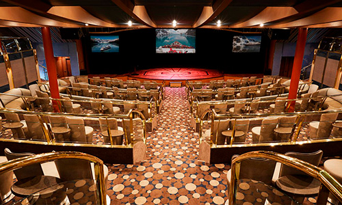 Theater auf dem Expeditionsschiff