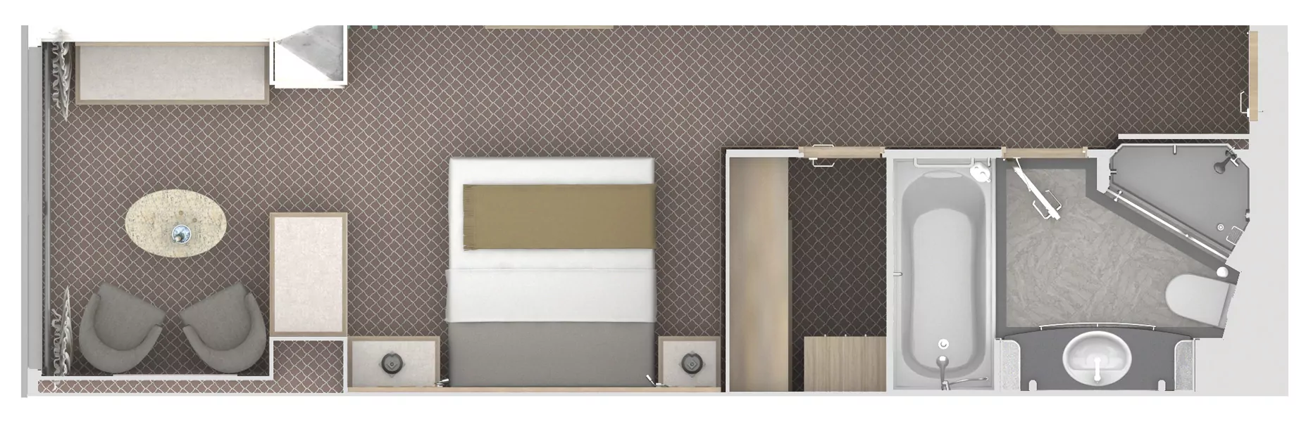 Panorama Suite Suitendiagramm