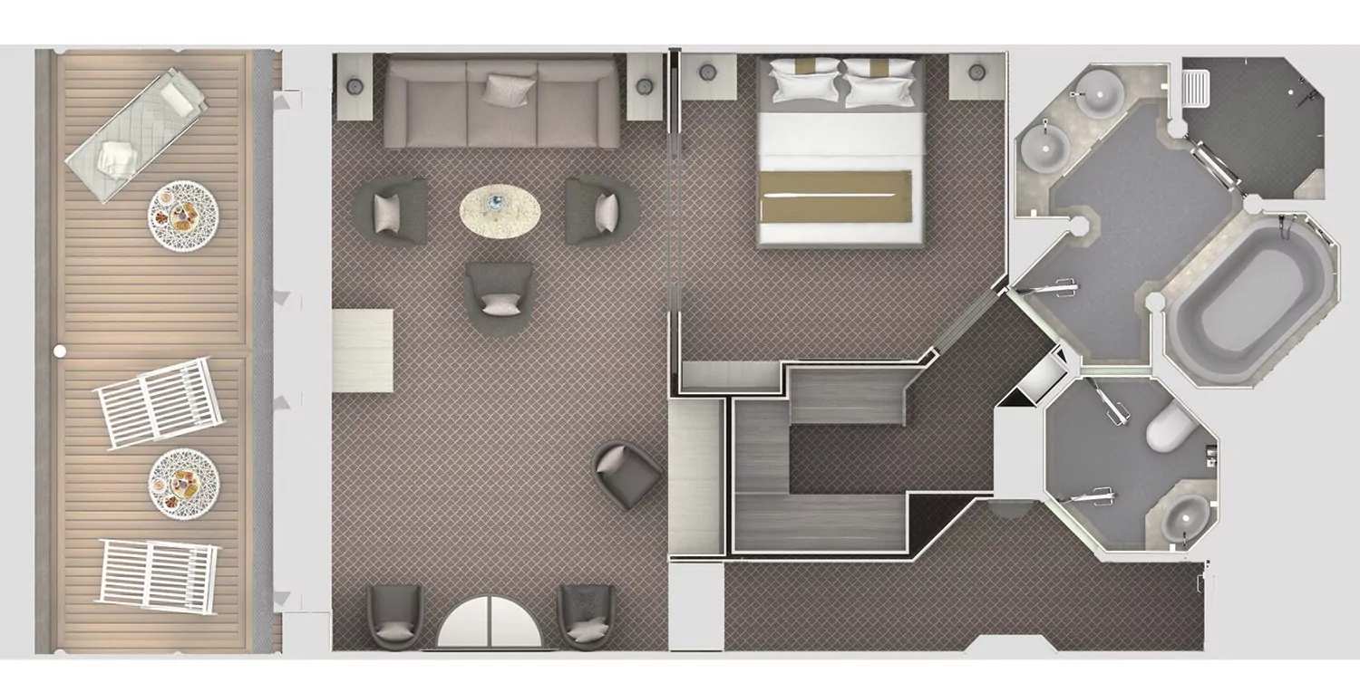 Suitendiagramm Silver Suite