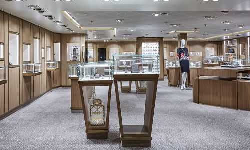 Blick in die Boutique