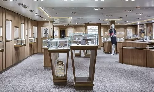 Blick in die Boutique