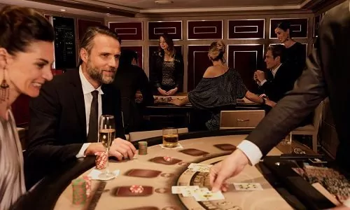 Gäste im Casino