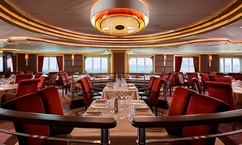 Blick ins Restaurant Atlantide