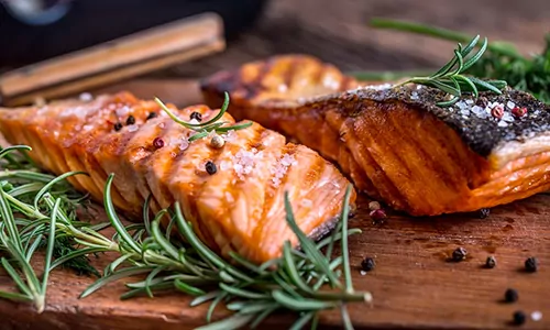 Speise im Grill Restaurant