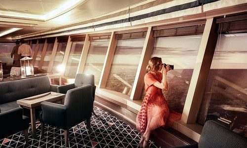 Observation Lounge auf Silver Dawn