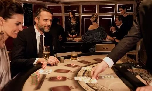 Gäste im Casino