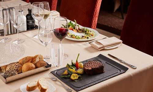 Menü im Restaurant Atlantide