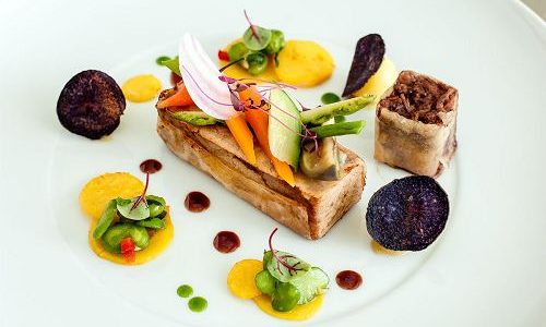 Speise im Restaurant Silver Note