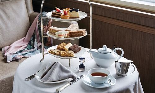 Teetime in der Panorama Lounge