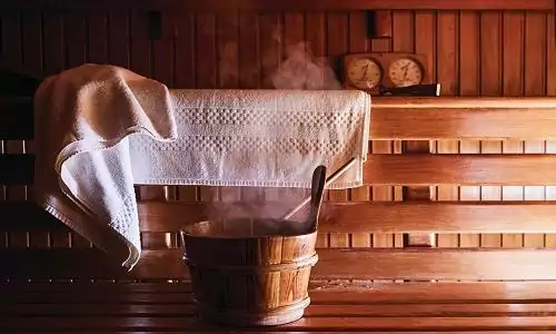 Sauna im Spa auf dem Luxuskreuzfahrtschif Silver Wind der Reederei Silversea