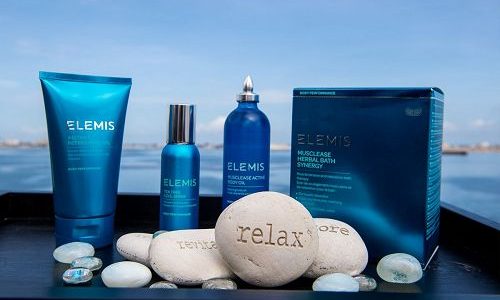 Pglegemittel imSpa auf dem Luxuskreuzfahrtschif Silver Wind der Reederei Silversea