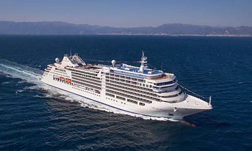 Kreuzfahrtschiff Silver Muse auf See