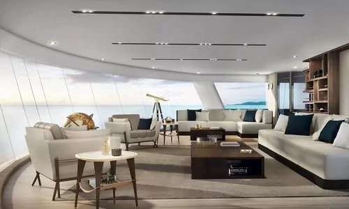 Observation Lounge auf dem Luxus Expeditionsschiff Silver Origin der Reederei Silversea