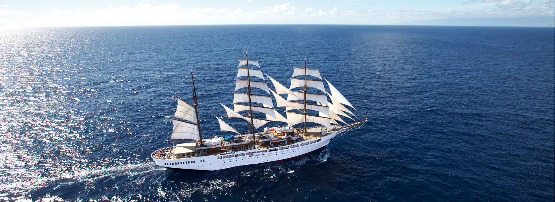 Sea Cloud auf See