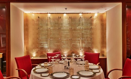 Speisen im Restaurant Le Dame auf dem Silversea Luxuskreuzfahrtschiff Silver Shadow