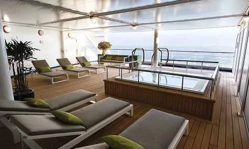 Zagara Spa auf dem Silversea Luxuskreuzfahrtschiff Silver Spirit