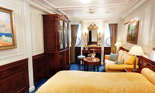 De-Luxe-Außenkabine, Kat. F | Kabine Nr. 207-217, 224-231