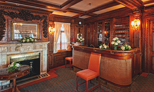 Lounge auf dem Segelschiff Sea Cloud